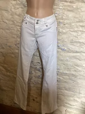 Jane Norman White Denim Jeans  Size 10 • £0.99