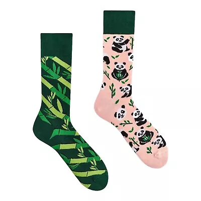 Panda Mismatched Socks/Gift Socks/Funny Socks/Cute Socks/Unisex Socks • $8.08