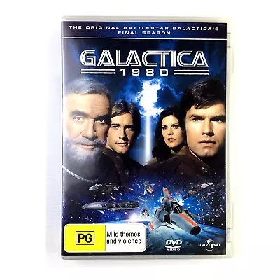 Battlestar Galactica 1980 DVD Adventure Sci Fi Kent McCord Barry Van Dyke Reg 4 • $14.95