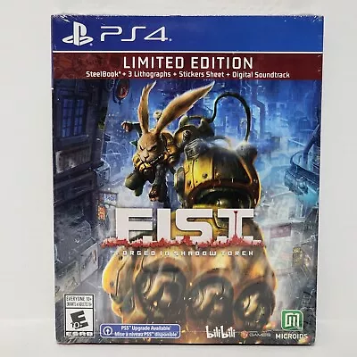 F.I.S.T. Forged In Shadow Torch Limited Edition Steelbook PS4 Brand New Sealed • $39.99