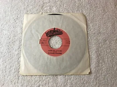 Collectible Record-Ritchie Valens-Come On Let's Go/Framed-45 Rpm 7  Record • $5