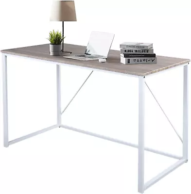 Home Office Computer Desk 47 Inch Study Writing Desk Modern Simple Style Workst • $52.02