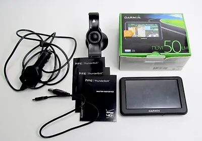 Garmin Nuvi 50LM USA Black 5  LCD Touch Screen GPS Navigation System Bundle  • $21.21