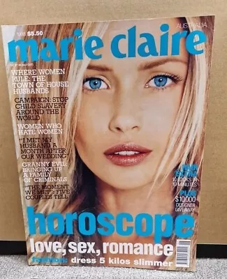 Marie Claire Magazine Australia. June 1998 - Daniela Pestova Yves Saint Laurent • $35