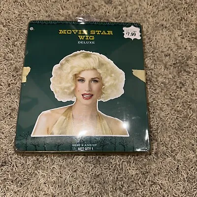 Marilyn Monroe Movie Star Halloween Costume Wig Blonde • $3.99