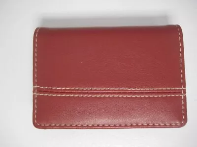 Franklin Covey 365 Red Wallet Credit Card ID Holder 4 X 3 X .75 In. • $16