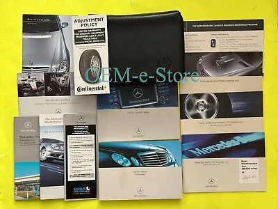 2007 Mercedes E320 E350 E550 E63 Owners Manual + Navigation Operator's Books Set • $115