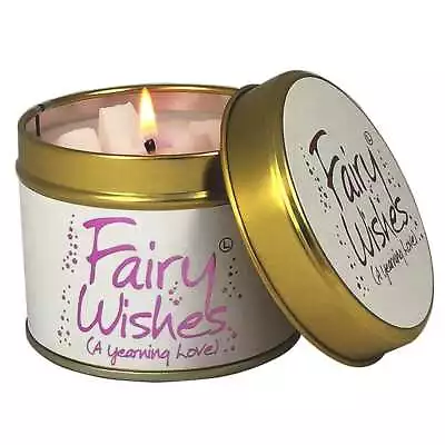 Lily Flame Fairy Wishes Tin Candle • £10.73