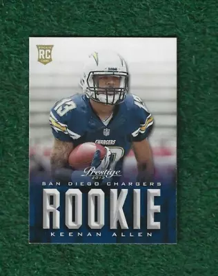 Keenan Allen - 2013 Panini Prestige - Rookie - Card # 248 - Chicago Bears- Nfl • $2