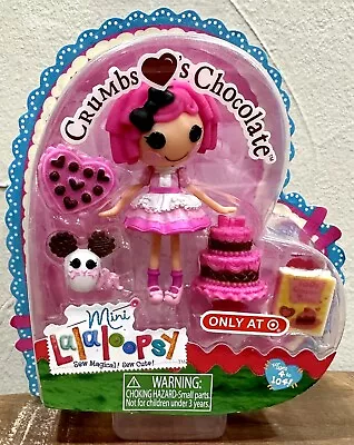 Mini Lalaloopsy Crumb's Chocolate Mini Figure Doll Playset Kids Girls Toy Cake • $21