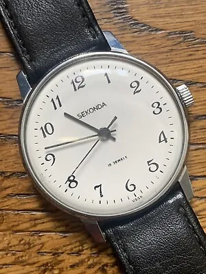 Vintage Gents Sekonda Raketa 2609.HA Paketa 2609 HA USSR Soviet Union Russia 70s • £44.99