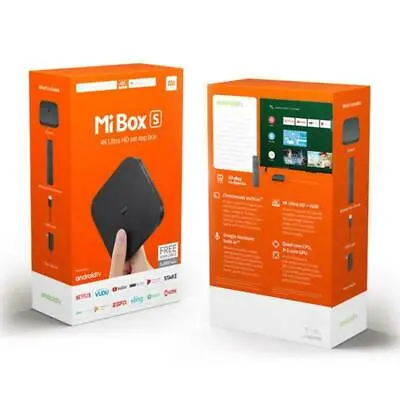 $149.95 • Buy Xiaomi Mi Box S 4K Ultra HD Smart Set TV Box Android 8.1 Google Assistant
