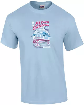$19.99 • Buy Flying Saucers Retro Ufo Comic Book T-Shirt