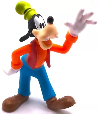 GOOFY Disney MICKEY MOUSE CLUBHOUSE TV PVC TOY Playset Figure 3 1/2  FIGURINE! • $5.99