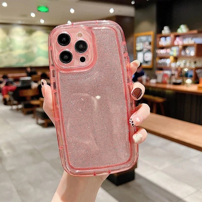 $10.66 • Buy Phone Cover For Oppo A93 A97 A57 A78 A55 Anti-scratch+Glitter Silicone Back Case