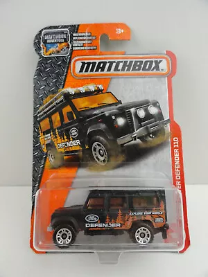 2017 Matchbox #84 Land Rover Defender 110 (Black) • $3.99