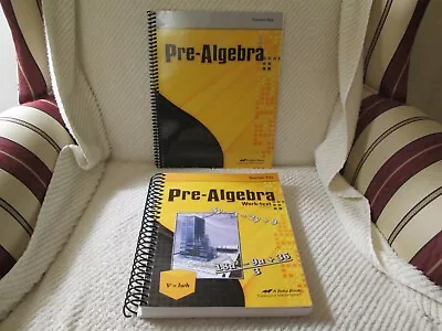 Abeka Pre-Algebra Work-Text Teacher Key And Solution Key 3rd Edition A Beka • $17.95