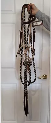 Craig Cameron 3/8 Inch Single Nose Rope Hackamore For Colts • $120