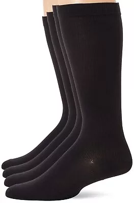 MediPeds Mens 4 Pack Mild Compression Over The Calf Socks • $31.47