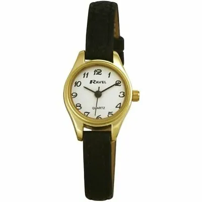 Ravel R0124.03.2 Ladies Easy Read Watch With Pu Croc Leather Extra Long Strap • £8.70