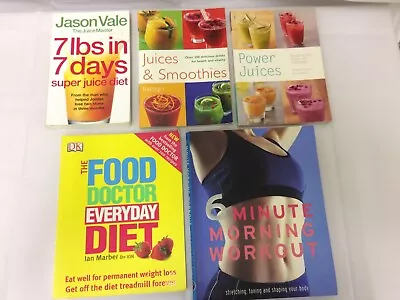 X5 Books-Nutritional Health-Jason Vale-Juicing Smoothies Total Body Workout. • £9.99