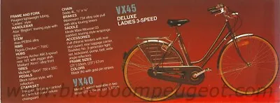 *RARE* 1980 Peugeot VX45 Deluxe Bicycle • $999.99