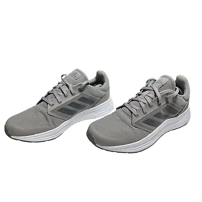 Adidas Galaxy 5 Mens Running Shoe Size 10 Dove Grey/White FW5714 • $18.99