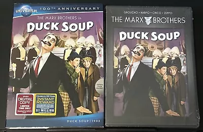 Duck Soup (DVD) Universal 100th Anniversary. Marx Brothers. BRAND NEW SEALED • $7.50