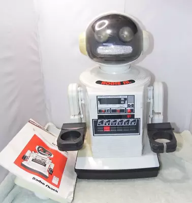 Radio Shack ROBIE SR. Vintage Remote Controlled Robot Not Complete L@@K!!!! • $50