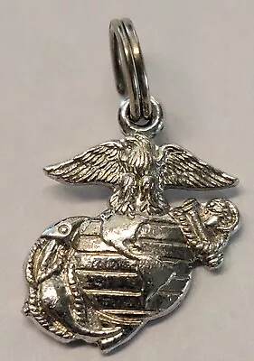 Marine Corps Sterling Silver Pendant/charm (signed)               FREE SHIPPING  • $39.99