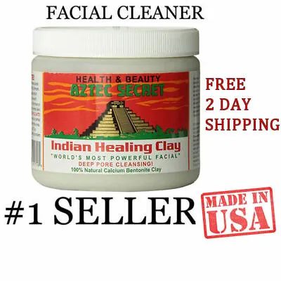 $21.70 • Buy AZTEK AZTEC SECRET INDIAN Healing Clay Deep Pore Cleansing Face Care 1 Pound