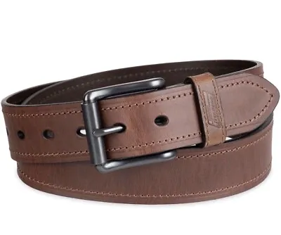 Dickies Brown Leather Work Belt - Men's Size 40 • $13