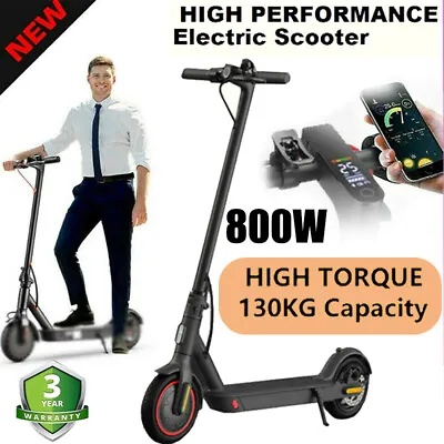 $446.99 • Buy 2023 MAX 800W 40KM/H Model Electric Scooter 8.5inch 50km Portable Foldable Bike