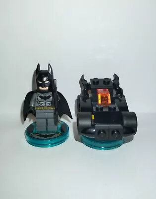 LEGO DIMENSIONS Batman & Batmobile - Good Condition FREE POSTAGE • $28.99