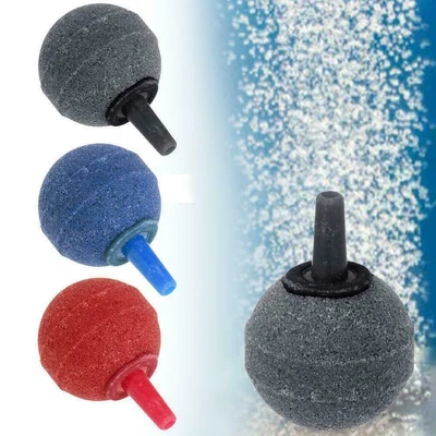 £2.33 • Buy Aquarium Fish Tank Pond Pump Air Stone Cylinder Oxygen Bubble Mu Aerator
