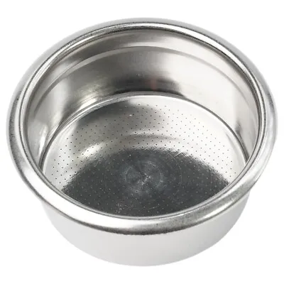 £6.17 • Buy For Breville 58mm Portafilter Stainless-Steel Dual Floor 2 Cup Filter Basket 1X