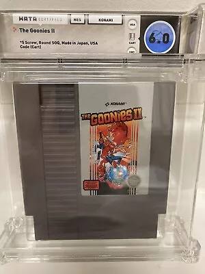 The Goonies 2 II Rare 5 Screw Cart Wata 6.0 NES Round Seal 1st Printvga Game • $69