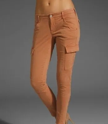 J BRAND Womens Trousers Houlihan Skinny Fit Orange Size 29W 1229VK120  • $82.08