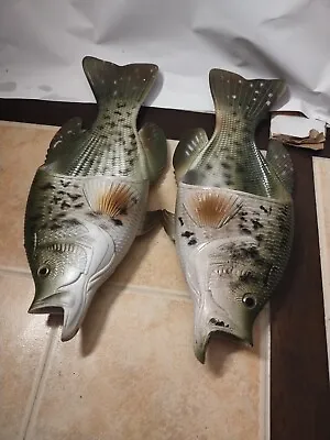 Fish Bass Flip Flops Slides Rivers Edge Slipper Sandals Size 10-10.5M • $21.99