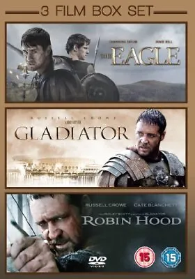 3 Film Box Set: The Eagle / Gladiator / DVD Incredible Value And Free Shipping! • £2.94