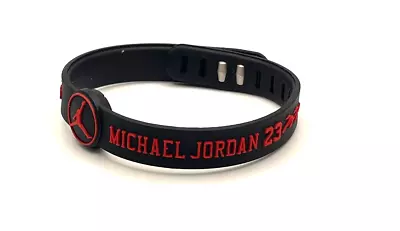 Michael Jordan Adjustable Silicone Wristband Bracelet  - One Size Fits All • $12.95