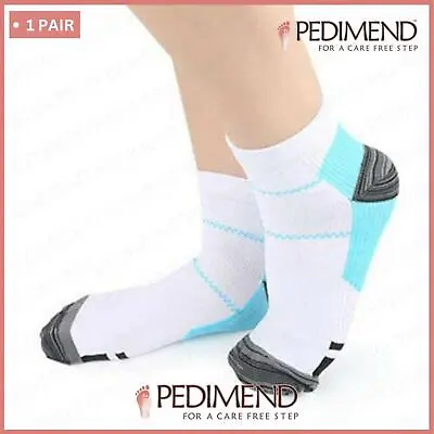£6.98 • Buy PEDIMEND  Feet Compression Ankle Guard Socks For Planter Fasciitis Foot Pain UK