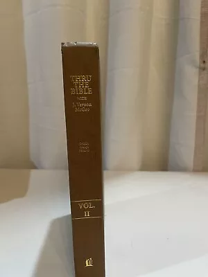 J Vernon McGee Thru The Bible Vol #2 Hardcover Commentary • $15.99