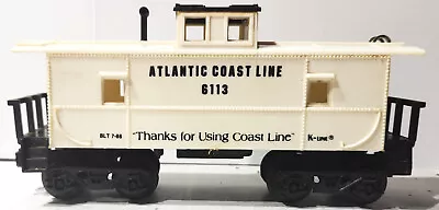 K-Line K6113 O Gauge Atlantic Coast Line Caboose  / J4 • $6