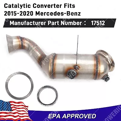 Front Catalytic Converter For 2015-2020 Mercedes-Benz US  • $262