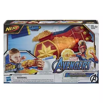 Nerf Power Moves Avengers Captain Marvel Photon Blast • $16.95