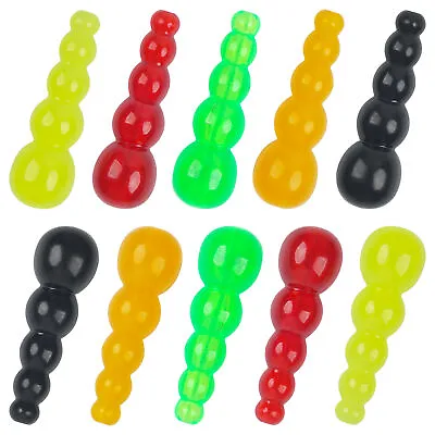 100/200pcs Trout Fishing Stacked Beads Walleye Rig Spinner Making Eggs 0.71in  • $7.99