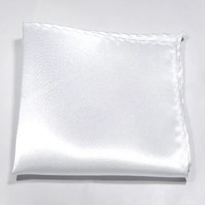Men's Solid Handkerchief Silk Pocket Square Hanky Buiness Party Paisley Hankies • $0.73