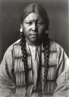 £4.20 • Buy Native American Indian Cheyenne Girl, 10x8 Edward Curtis Photo Print 