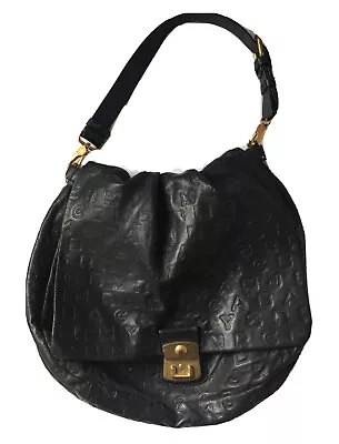 Marc By Marc Jacobs Dreamy Letter Embossed Black Clutch Shoulder Bag + Dust Bag • $89.95